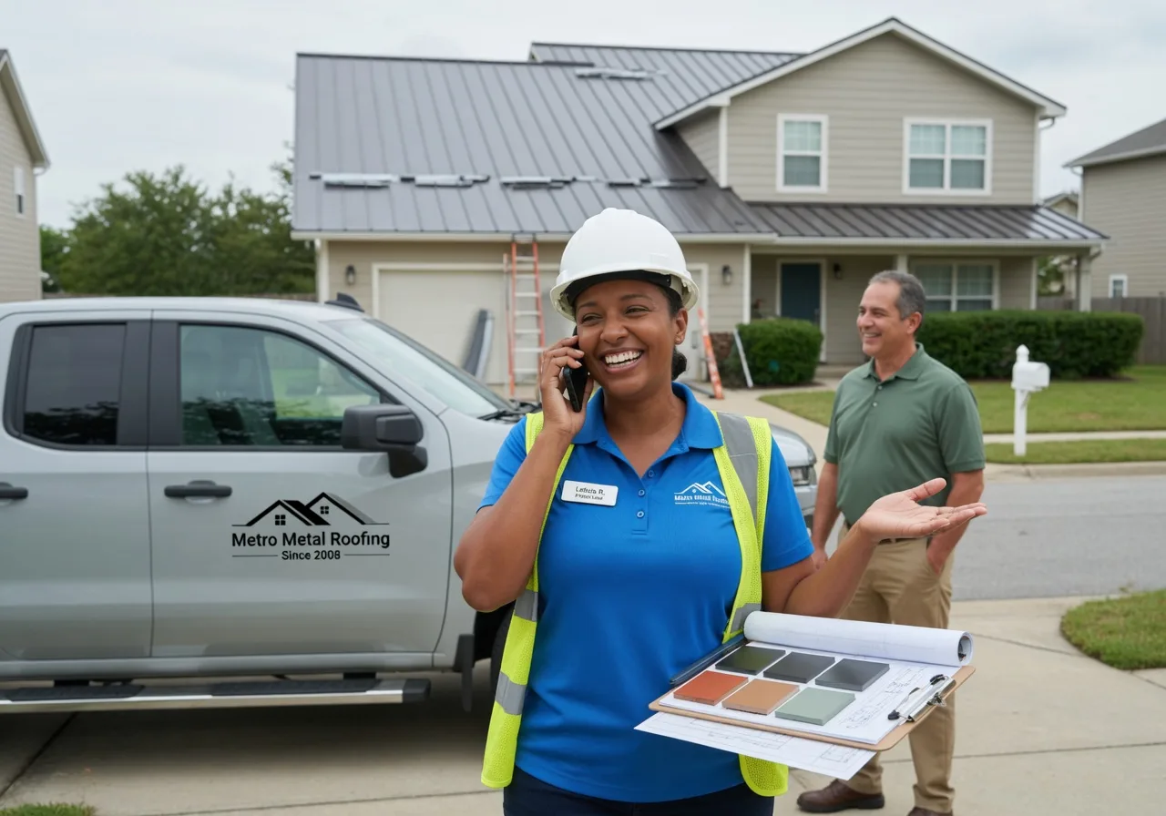 Storm Damage Metal Roof Repair in Lakemont, GA